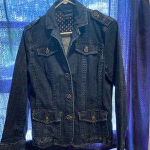 🍁 Lands End jean jacket